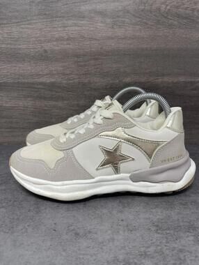 Vintage Havana Run Sneakers Womens Size 8 White Beige